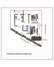 RANJU JHA GROUND FLOOR PLAN
