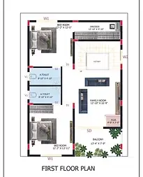 Montu Rai First Floor Plan