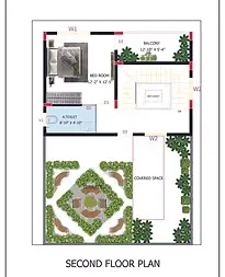 Montu Rai Second Floor Plan
